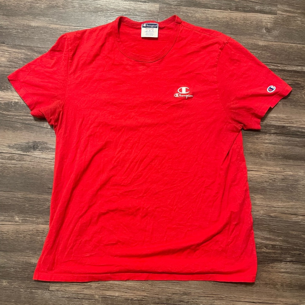 Champion Men's Classic Red Tee